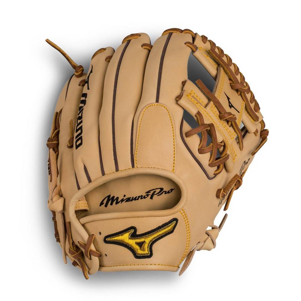 Guanti Mizuno Baseball Pro Infield 11.75" - Deep Pocket Uomo - Marroni - 62378-XCMW